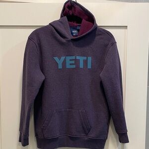 YETI youth large Dark Purple Hoodie